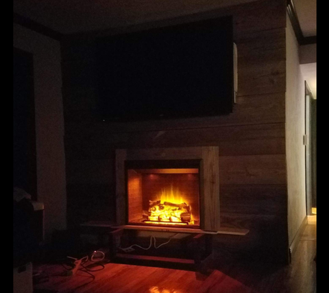 PuraFlame's Electric Fireplace Is So Realistic You'd Never Know It's LED - Best Fake Fireplaces